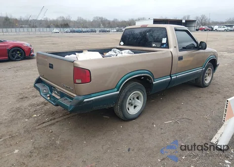 1997 Chevrolet S-10 Ls Fleetside z USA, uszkodzony, nr VIN 1GCCS14X4V8152506